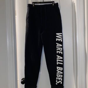 BRUNETTE THE LABEL trackpants